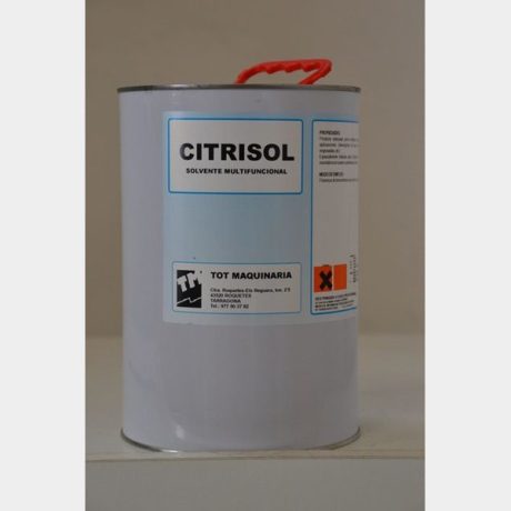 Desengrasante citrisol 5L goma ruedas