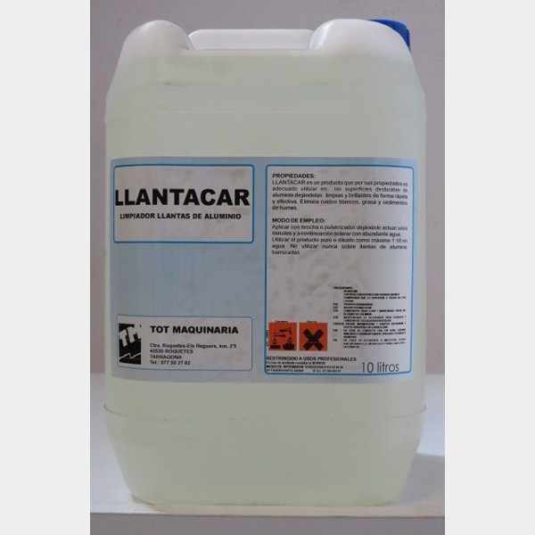 Limpiador llantas ácido llantacar