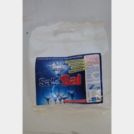 Sal lavavajillas sallo sal 4kg especial regenerante